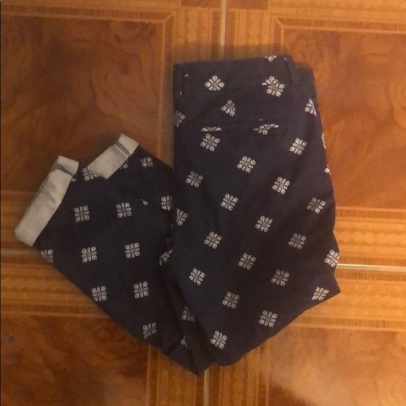 Gap Khakis Slim City‎ Capri Size 8 - Picture 2 of 3